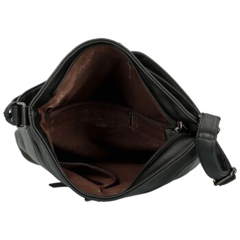 Dámská crossbody kabelka černá - Firenze Rishi