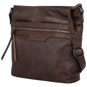 Dámská crossbody kabelka coffee - Firenze Shira
