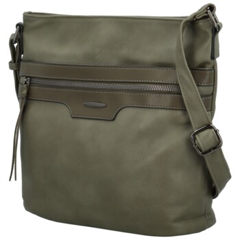 Dámská crossbody kabelka tmavě zelená - Firenze Shira