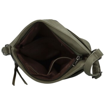 Dámská crossbody kabelka tmavě zelená - Firenze Shira