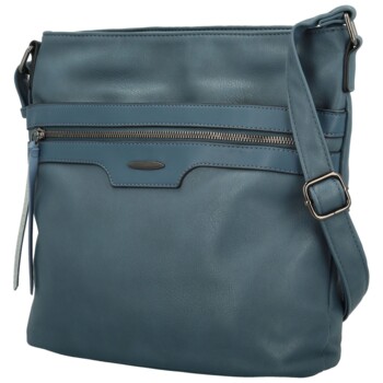 Dámská crossbody kabelka džínově modrá - Firenze Shira