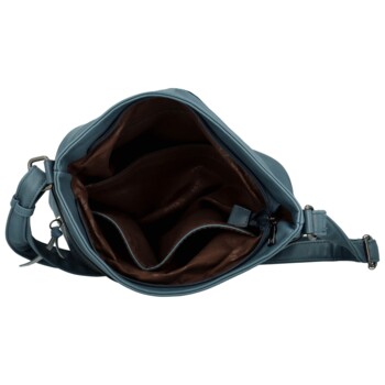 Dámská crossbody kabelka džínově modrá - Firenze Shira