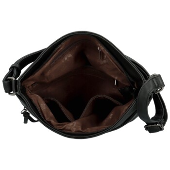 Dámská crossbody kabelka černá - Firenze Shira