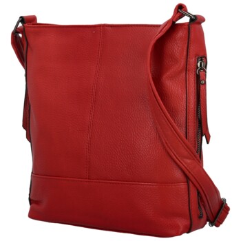 Dámská crossbody kabelka červená - Firenze Rosalie