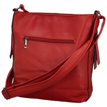 Dámská crossbody kabelka červená - Firenze Rosalie