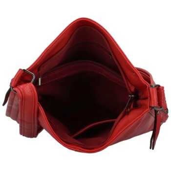 Dámská crossbody kabelka červená - Firenze Rosalie