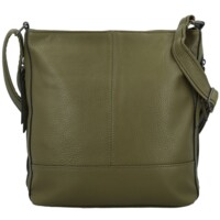 Dámská crossbody kabelka tmavě zelená - Firenze Rosalie