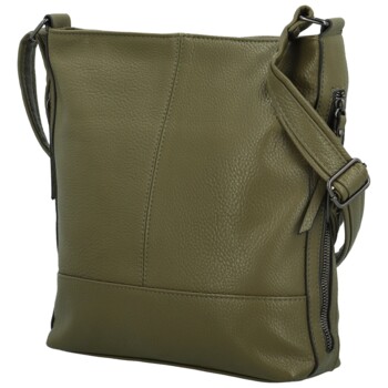 Dámská crossbody kabelka tmavě zelená - Firenze Rosalie