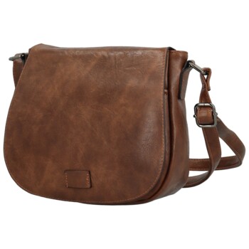 Dámská crossbody kabelka kávově hnědá - Firenze Maiami