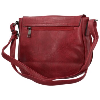 Dámská crossbody kabelka červená - Firenze Maiami