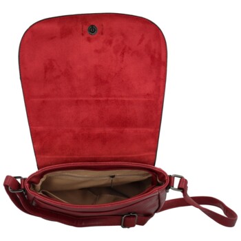 Dámská crossbody kabelka červená - Firenze Maiami
