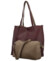 Dámský set kabelek vínový/khaki - MaxFly Areti
