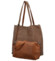 Dámský set kabelek khaki/hnědý - MaxFly Areti