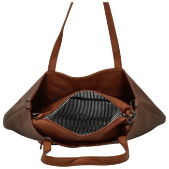 Dámský set kabelek khaki/hnědý - MaxFly Areti