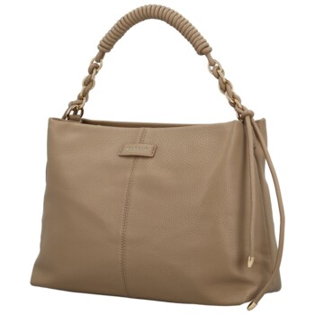 Dámská kabelka do ruky taupe - MaxFly Eugenie