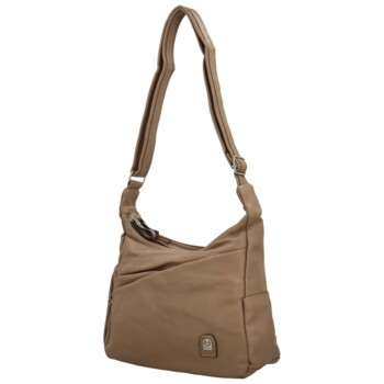 Dámská crossbody kabelka béžová - Firenze Kathy