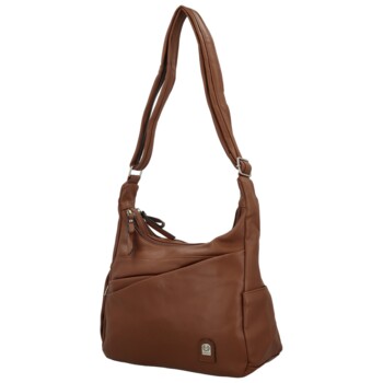 Dámská crossbody kabelka hnědá - Firenze Kathy