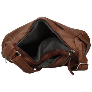 Dámská crossbody kabelka hnědá - Firenze Kathy