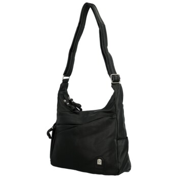 Dámská crossbody kabelka černá - Firenze Kathy