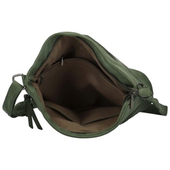 Dámská crossbody kabelka tmavě zelená - Coveri Trixana