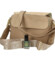 Dámská crossbody kabelka taupe - Laura Biaggi Wiana