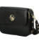 Dámská crossbody kabelka černá - Laura Biaggi Wiana