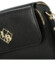 Dámská crossbody kabelka černá - Laura Biaggi Wiana