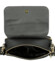 Dámská crossbody kabelka černá - Laura Biaggi Wiana