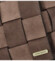 Dámská crossbody kabelka taupe - Laura Biaggi Fabia