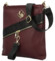 Dámská crossbody kabelka vínová - Laura Biaggi Latoya