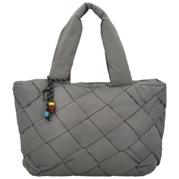 Dámská kabelka na rameno šedá - Coveri Alvina