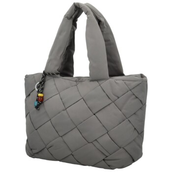 Dámská kabelka na rameno šedá - Coveri Alvina