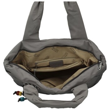 Dámská kabelka na rameno šedá - Coveri Alvina