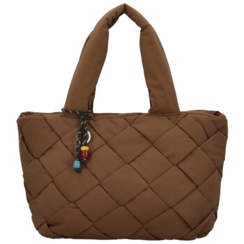 Dámská kabelka na rameno coffee - Coveri Alvina