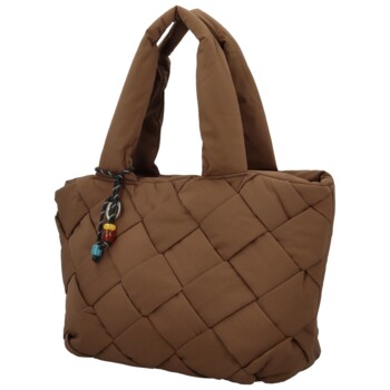 Dámská kabelka na rameno coffee - Coveri Alvina