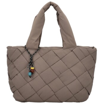 Dámská kabelka na rameno taupe - Coveri Alvina