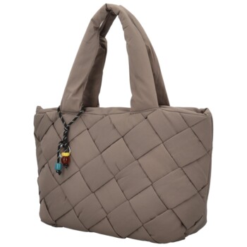 Dámská kabelka na rameno taupe - Coveri Alvina