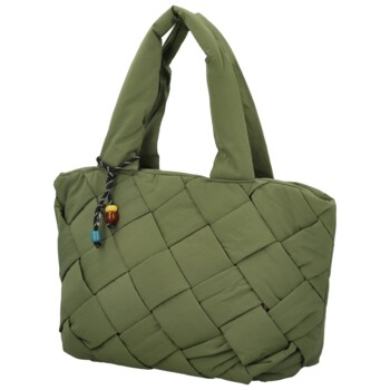 Dámská kabelka na rameno zelená - Coveri Alvina