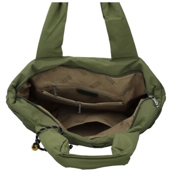 Dámská kabelka na rameno zelená - Coveri Alvina