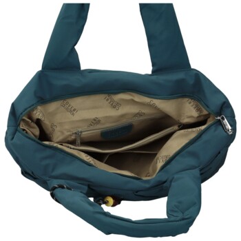 Dámská kabelka na rameno tyrkysová - Coveri Alvina