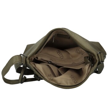 Dámská crossbody kabelka tmavě zelená - Coveri Daleina new