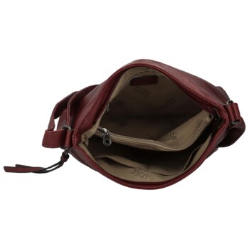 Dámská crossbody kabelka vínová - Coveri Daleina new