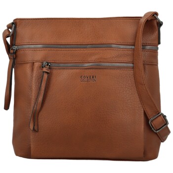 Dámská crossbody kabelka hnědá - Coveri Daleina new