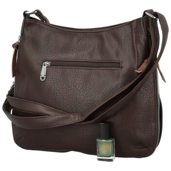 Dámská crossbody kabelka coffee - Coveri Kara