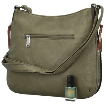 Dámská crossbody kabelka tmavě zelená - Coveri Kara