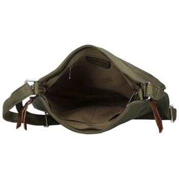 Dámská crossbody kabelka tmavě zelená - Coveri Kara