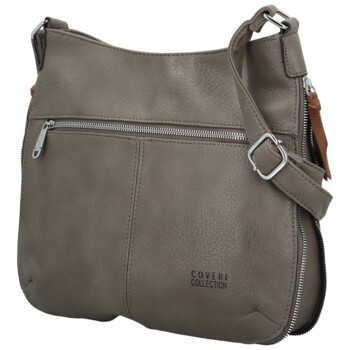 Dámská crossbody kabelka šedá - Coveri Kara