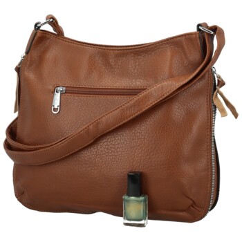 Dámská crossbody kabelka hnědá - Coveri Kara
