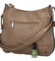 Dámská crossbody kabelka taupe - Coveri Kara