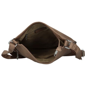 Dámská crossbody kabelka taupe - Coveri Kara